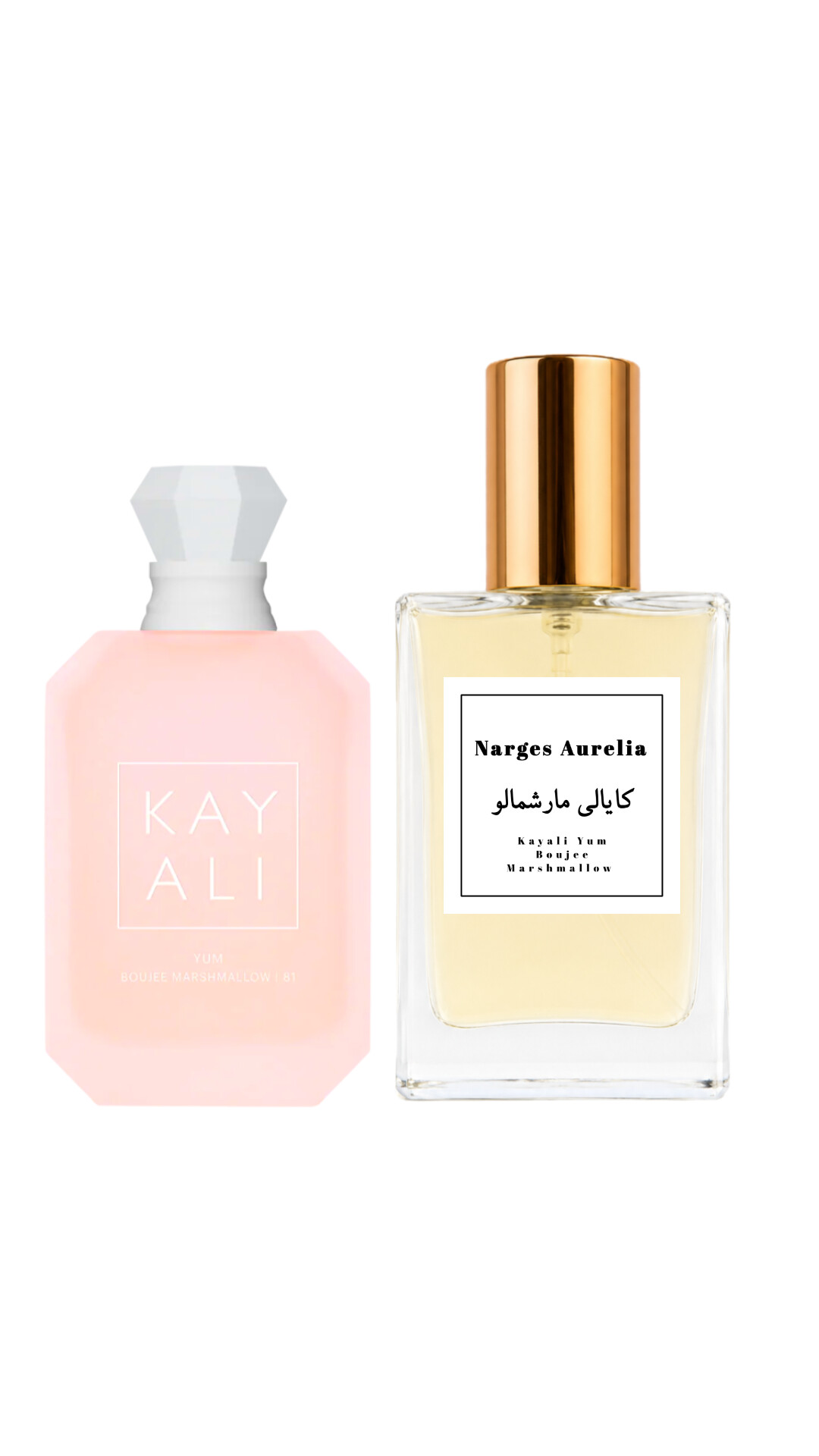 عطر مو کایالی مارشمالو حاوی روغن جوجوبا و ویتامین E
