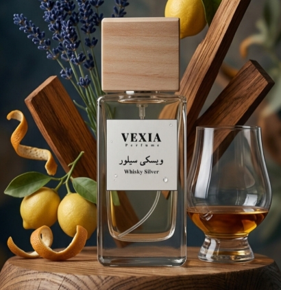 عطر مردانه ویسکی سیلور ۳0 میل برند وکسیا | اکسترا پرفیوم
